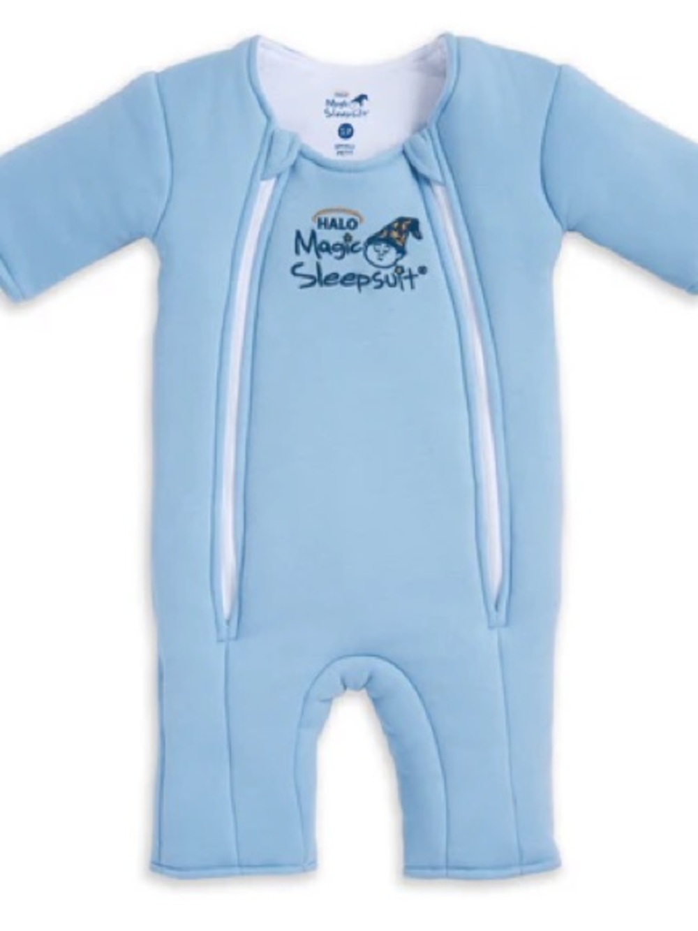 Halo Light Blue Magic Sleepsuit One-Piece Footie